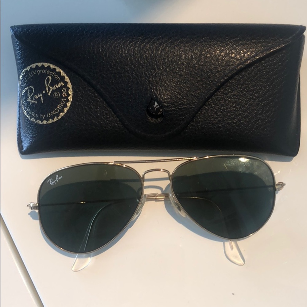 MOVING SALE Rayban kids aviators with case.